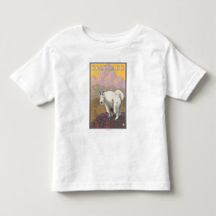 White Mountain GoatColorado Toddler T-shirt
