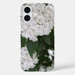White Mountain Laurel Flowers iPhone 16 Case