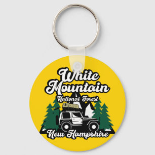 White Mountain National Forest New Hampshire Keychain