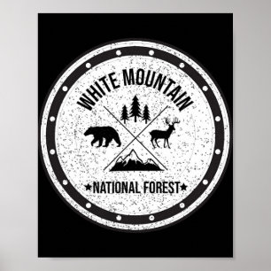 White Mountain National Forest New Hampshire Maine Poster