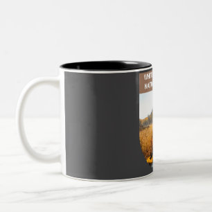 White Mountain National Forest - New Hampshire Two-Tone Coffee Mug