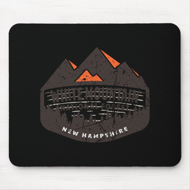 White Mountain National Forest New Hampshire Usa  Mouse Pad (Front)