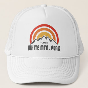 White Mountain Peak California Trucker Hat