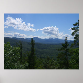 white mountains in New Hampshire Poster