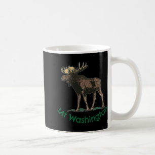 White Mountains Mt Washington New Hampshire Moose  Coffee Mug