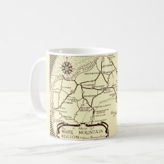 White Mountains Region of NH Postcard Coffee Mug