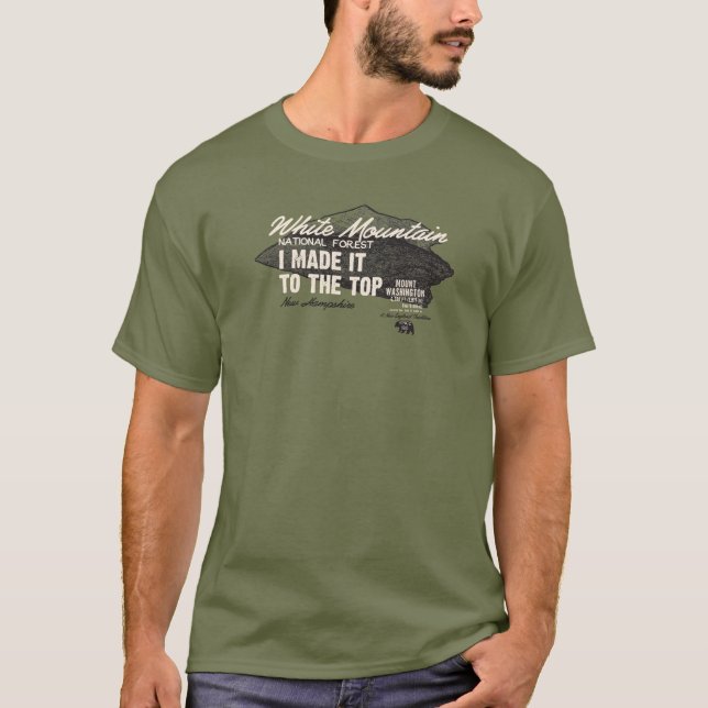 White Mt National Forest Mt Washington NH IMITTT T-Shirt (Front)
