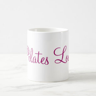White Mug   Pilates Lovers