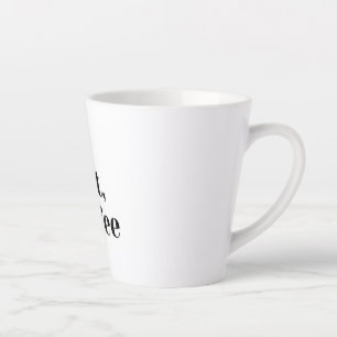 White mug With desing