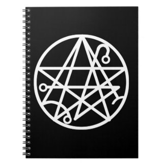 White Necronomicon Seal Notebook