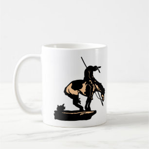 White New End Of Trail Coffee Mug