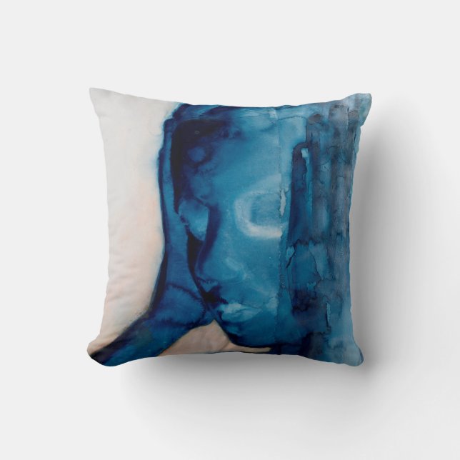 White Noise 2007 Throw Pillow (Front)