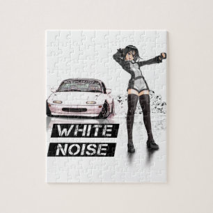 White Noise MX5 Miata Jigsaw Puzzle