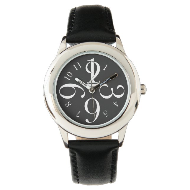 White Number Watch (Front)