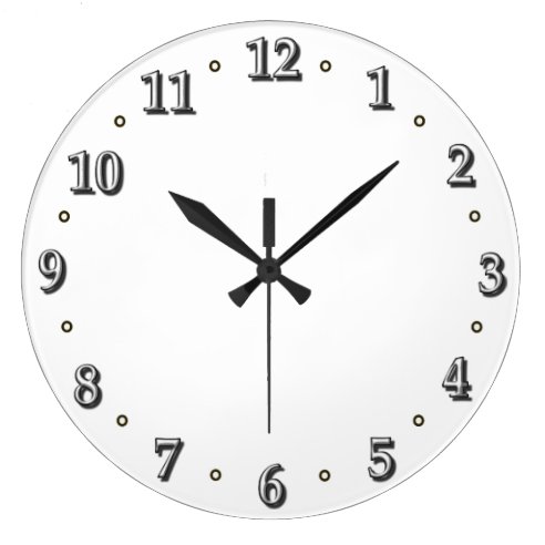 Face Template Wall Clocks | Zazzle.ca