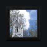 white old church in the mountains gift box<br><div class="desc">white old church in the mountains</div>