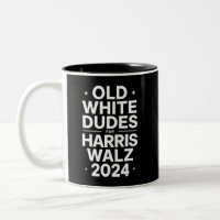 White Old Dudes for Harris Walz Democratic Politic