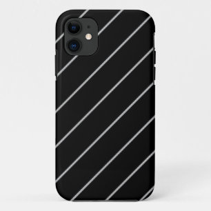 White on Black iPhone 11 Case