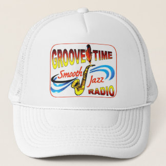"White-On-White" Groove-Time Trucker Cap