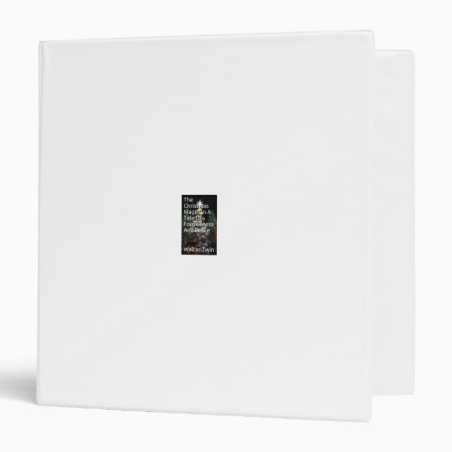White One Touch EZD™ Ring Avery Signature binder (Front/Inside)