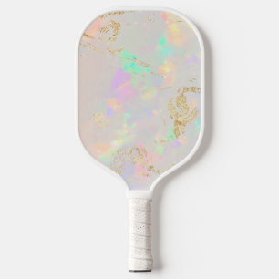 white opal effect pickleball paddle