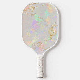 white opal photo pickleball paddle