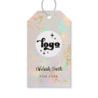  white opal product gift tags