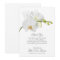White Orchid Funeral Celebration of Life Thank You