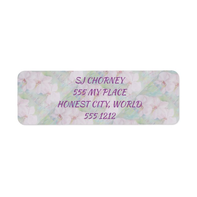 WHITE ORCHIDS (Front)