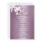 White Orchids Invitation