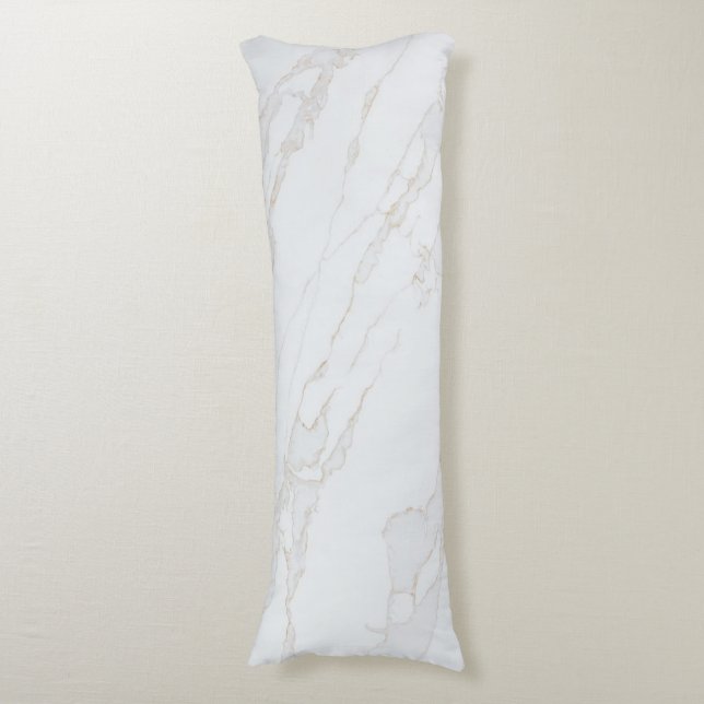 White Oro Body Pillow (Front Vertical)