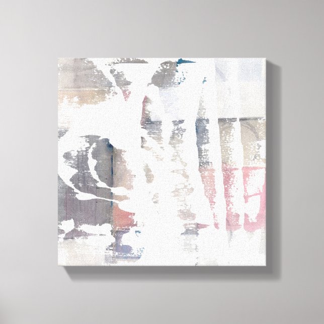 White Out Crop Canvas Print (Front)