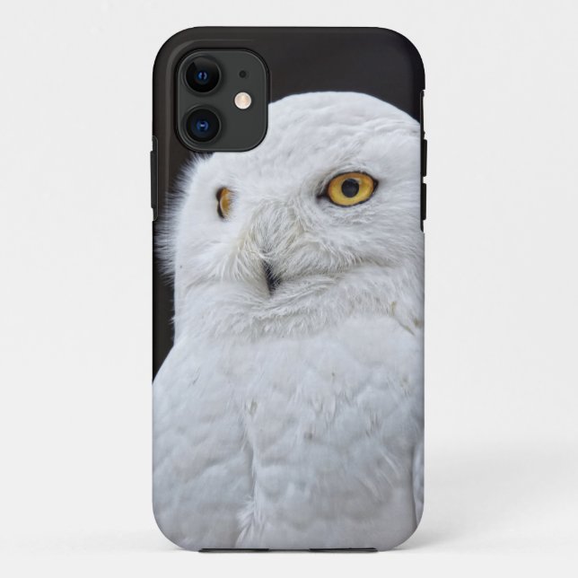 White Owl Case-Mate iPhone Case (Back)