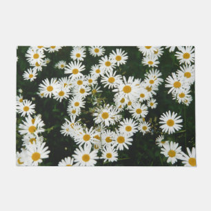 White Oxeye Daisy, Moon Daisy Meadow Doormat