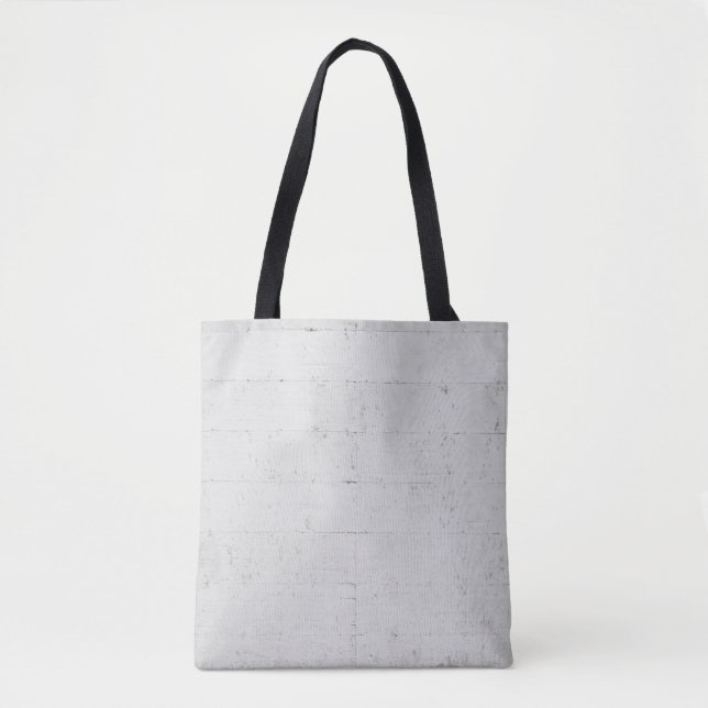 White painted concrete wall concrete tote bag (Front)