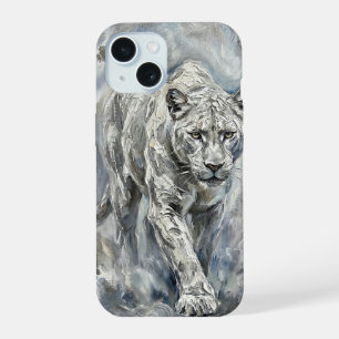 White Panther Phone Case – Ethereal Majesty Collec