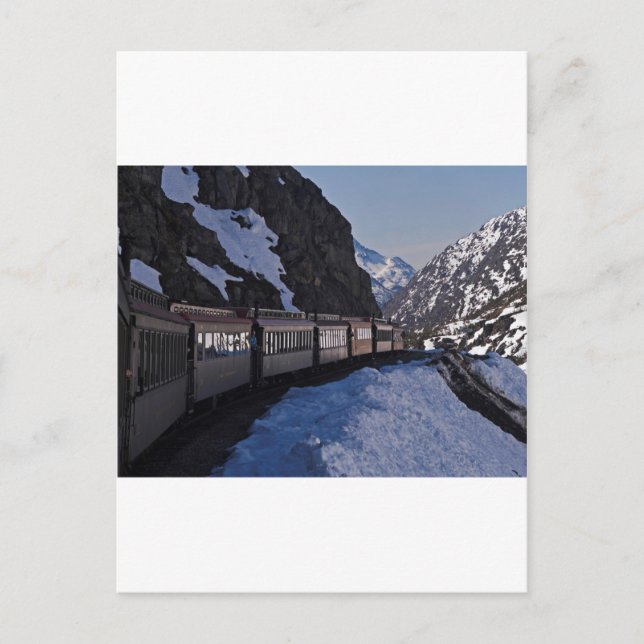 White Pass 22 Postcard (Front)