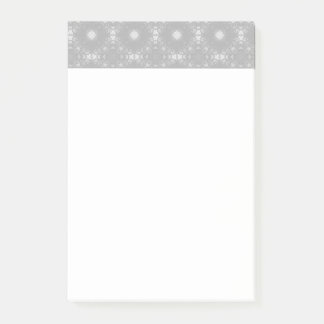 White Pattern  Post-it Notes