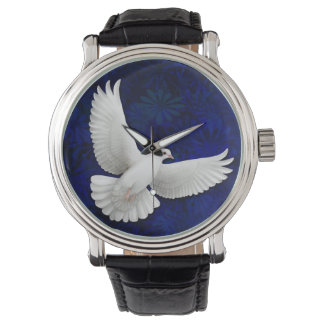 White Peace Dove Watch