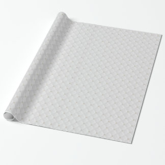 White Pearl Stud Quilted Wrapping Paper