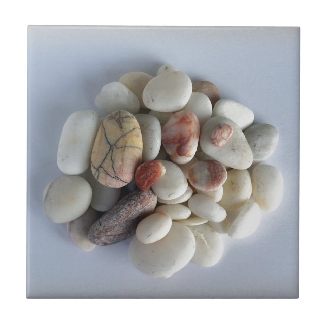 white pebbles tile (Front)