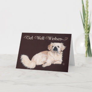 White Pekingese Obtenir la carte de bien