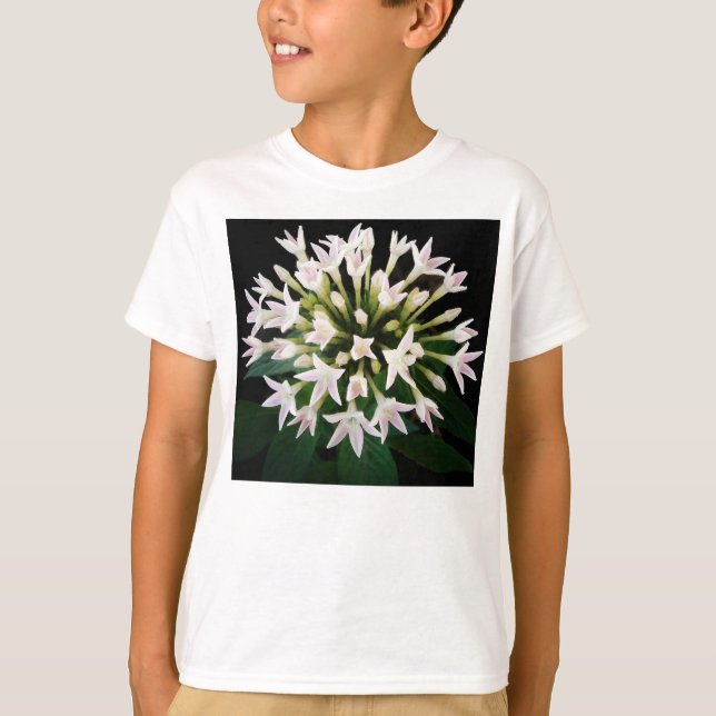 White Pentas T-Shirt (Front)