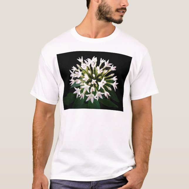 White Pentas T-Shirt (Front)
