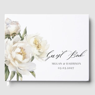 White Peony guest book