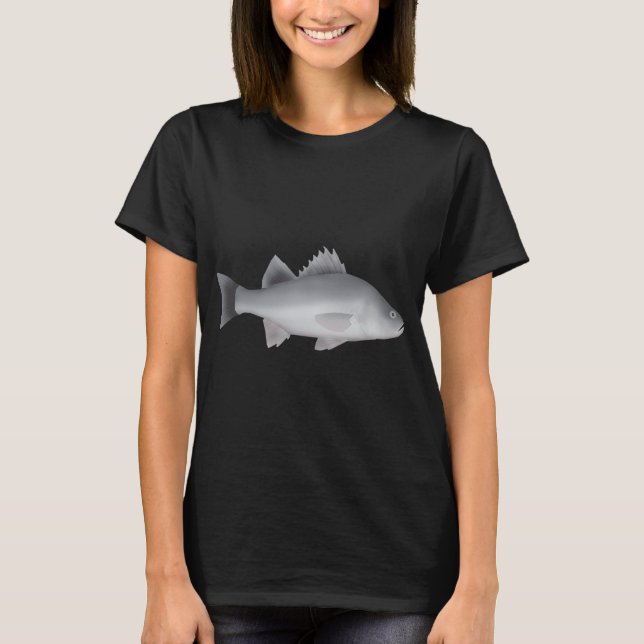 White Perch T-Shirt (Front)