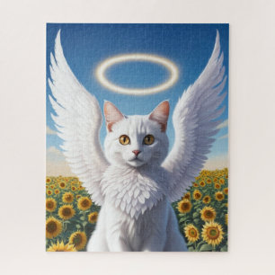 White Persian Angel Puzzle