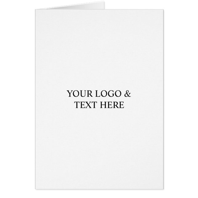 White Personalized – Your Logo & Text Here (Devant)