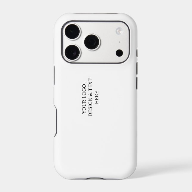 White Personalized – Your Logo & Text Here (Back)