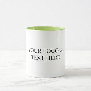 White Personalized – Your Logo & Text Here Mug
